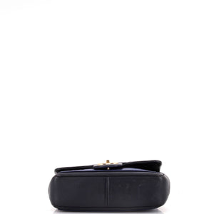 Graphic Flap Bag Quilted Calfskin Small