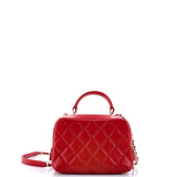 Trendy CC Bowling Bag Quilted Lambskin Mini