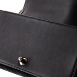 Boy Flap Bag Stitched Quilted Velvet Old Medium