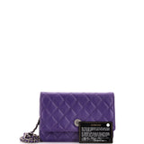 Wallet on Chain Quilted Caviar
