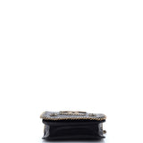 Paris-Byzance CC Flap Bag Embroidered Leather Mini