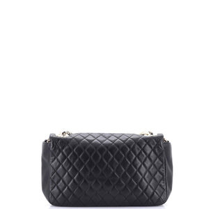 Westminster Pearl Chain Flap Bag Quilted Lambskin Medium
