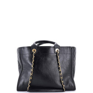 Deauville Tote Embellished Shiny Calfskin Medium