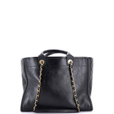 Deauville Tote Embellished Shiny Calfskin Medium