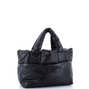 Coco Cocoon Reversible Tote Quilted Nylon Small