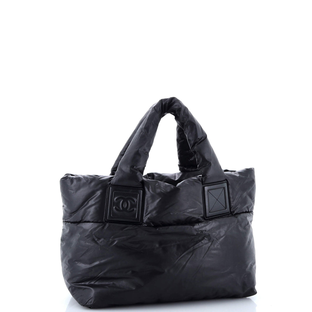 Coco Cocoon Reversible Tote Quilted Nylon Small
