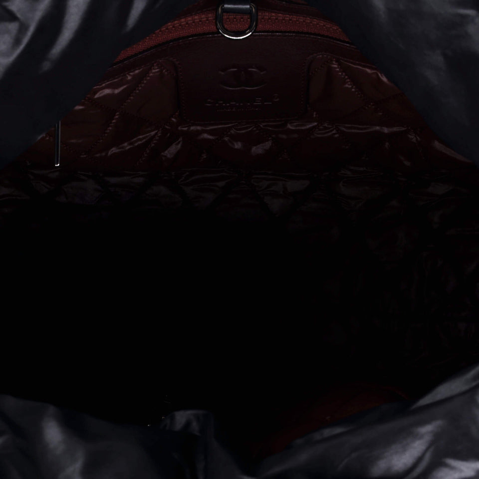 Coco Cocoon Reversible Tote Quilted Nylon Small