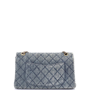 Reissue 2.55 Flap Bag Quilted Denim 227