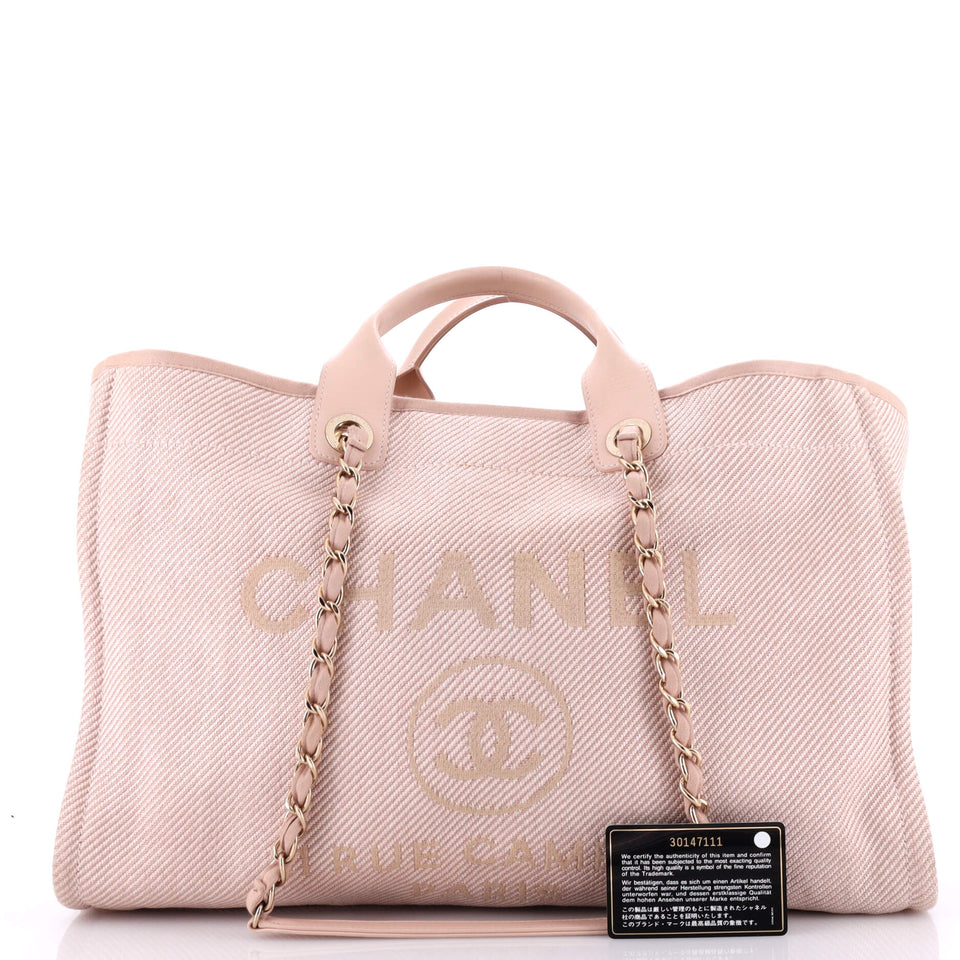 Deauville Tote Mixed Fibers Medium