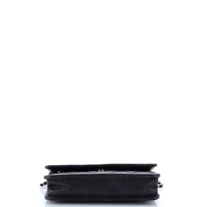 Wallet on Chain Quilted Caviar