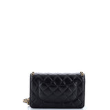 Chain Around Wallet on Chain Quilted Lambskin