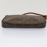 Louis Vuitton Pochette Accessoire  Canvas Clutch Bag