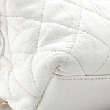 CC Links Hobo Quilted Crumpled Lambskin Small