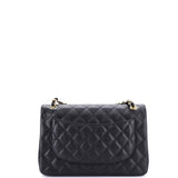 Classic Double Flap Bag Quilted Caviar Jumbo
