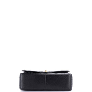 Classic Double Flap Bag Quilted Caviar Jumbo