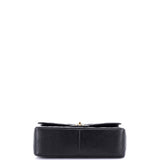Classic Double Flap Bag Quilted Caviar Jumbo