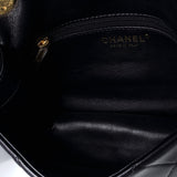 Color Match Multicolor Flap Bag Quilted Lambskin Small