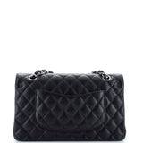 Classic Double Flap Bag Quilted Caviar Medium