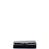 Golden Class Wallet on Chain Quilted Patent East West