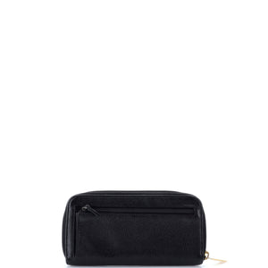 Timeless CC Zipped Wallet Caviar Long