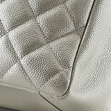 Grand Shopping Tote Quilted Caviar