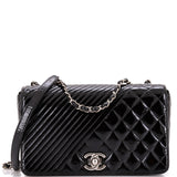 Coco Boy Flap Bag Quilted Patent Medium