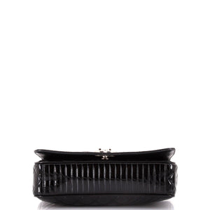 Coco Boy Flap Bag Quilted Patent Medium