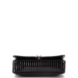Coco Boy Flap Bag Quilted Patent Medium
