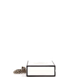 No.5 Perfume Box Evening Clutch Leather