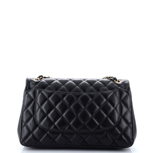 Classic Double Flap Bag Quilted Lambskin Jumbo