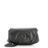 Half Moon Wallet on Chain Caviar