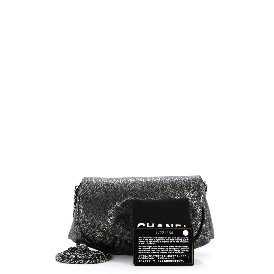 Half Moon Wallet on Chain Caviar