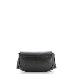 Half Moon Wallet on Chain Caviar