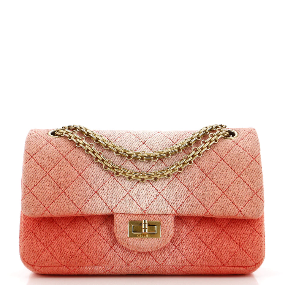Reissue 2.55 Flap Bag Quilted Ombre Denim 225