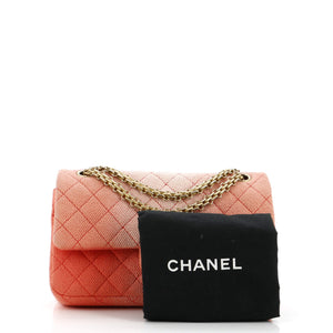 Reissue 2.55 Flap Bag Quilted Ombre Denim 225