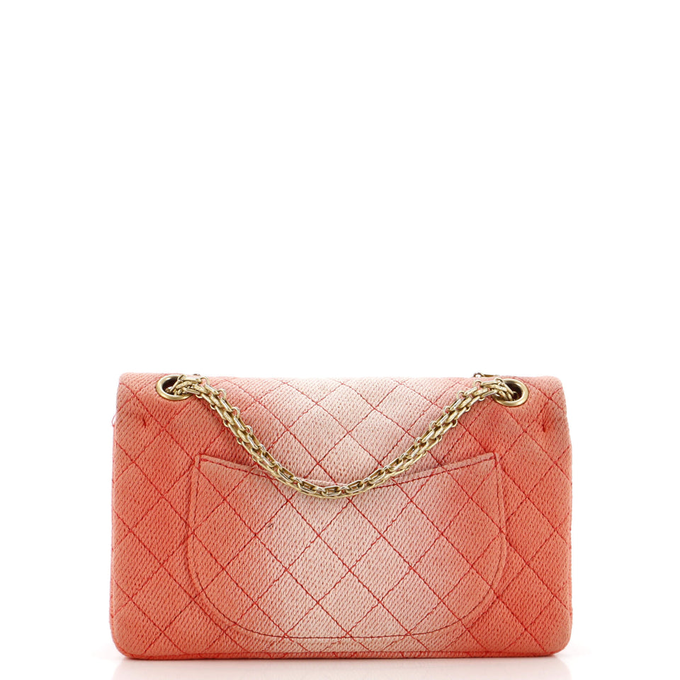 Reissue 2.55 Flap Bag Quilted Ombre Denim 225