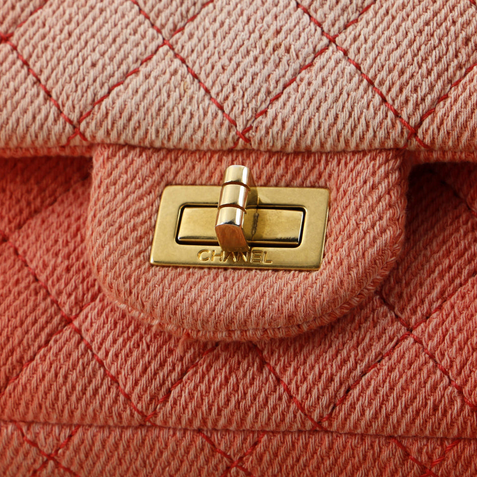 Reissue 2.55 Flap Bag Quilted Ombre Denim 225