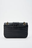 Chanel Vintage Black Single Flap with 24k gold plated hardware
