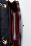 Chanel Vintage Black Single Flap with 24k gold plated hardware