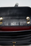 Chanel Vintage Black Single Flap with 24k gold plated hardware