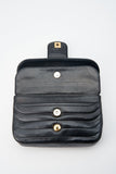 Chanel Vintage Black Single Flap with 24k gold plated hardware