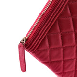 Boy O Case Clutch Quilted Caviar Medium