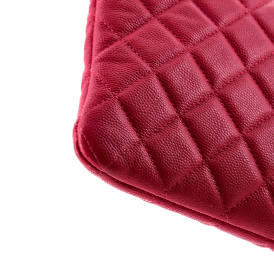 Boy O Case Clutch Quilted Caviar Medium