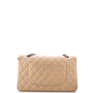 Classic Double Flap Bag Quilted Caviar Medium