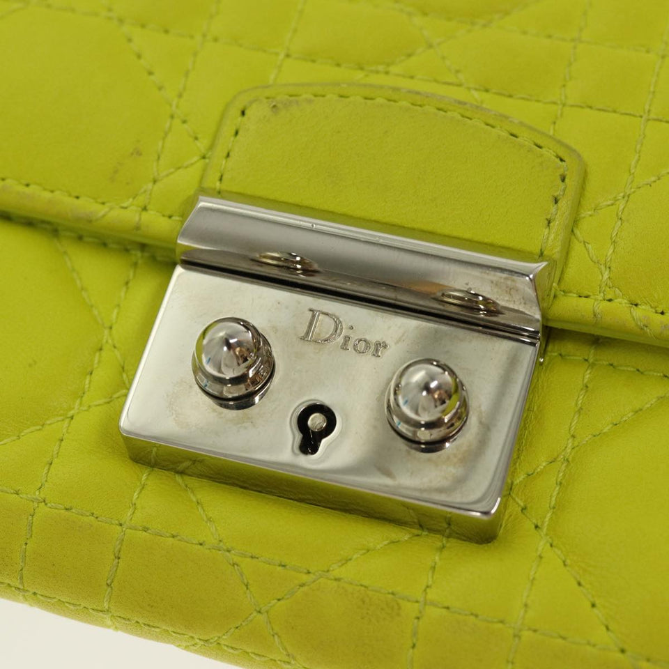 Dior Cannage Lady  Leather Wallet