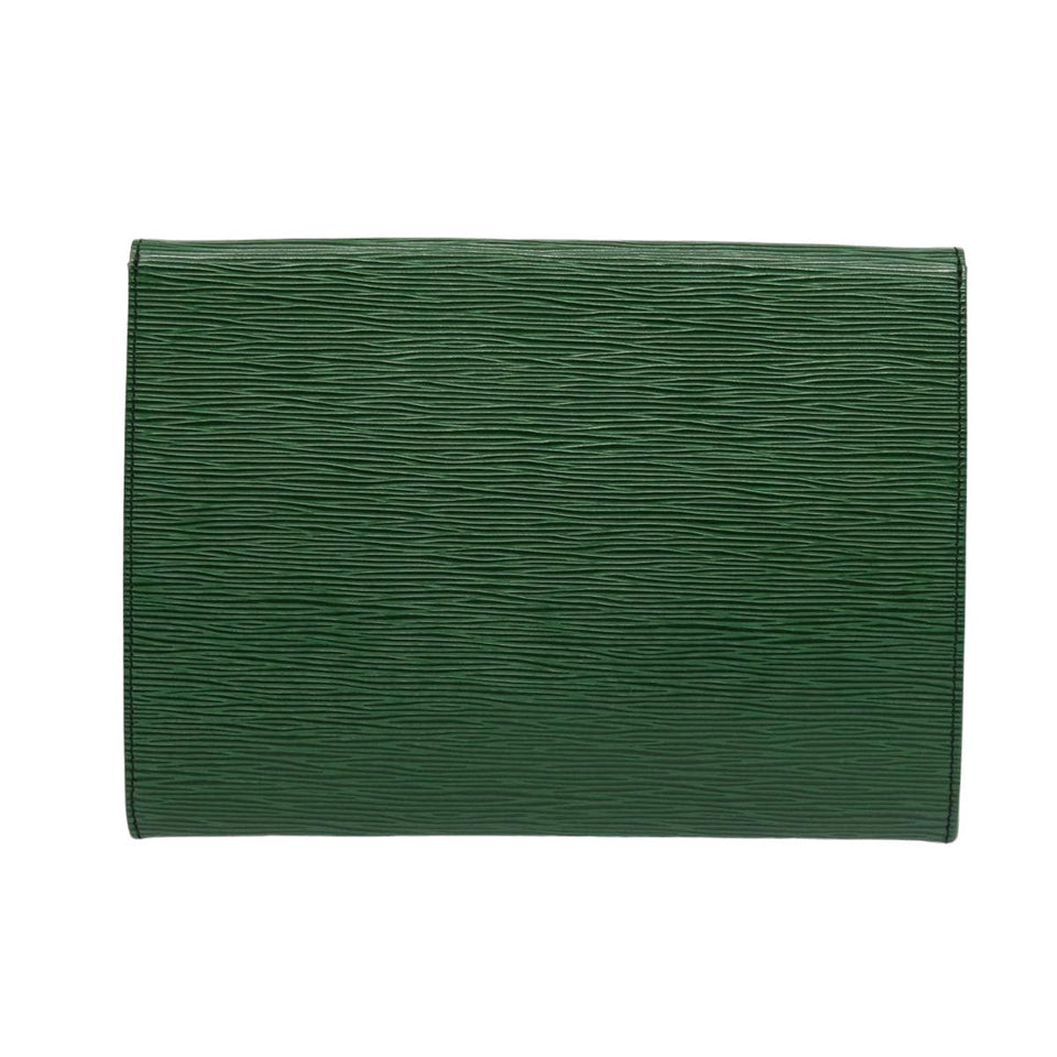Louis Vuitton Léna  Leather Clutch Bag