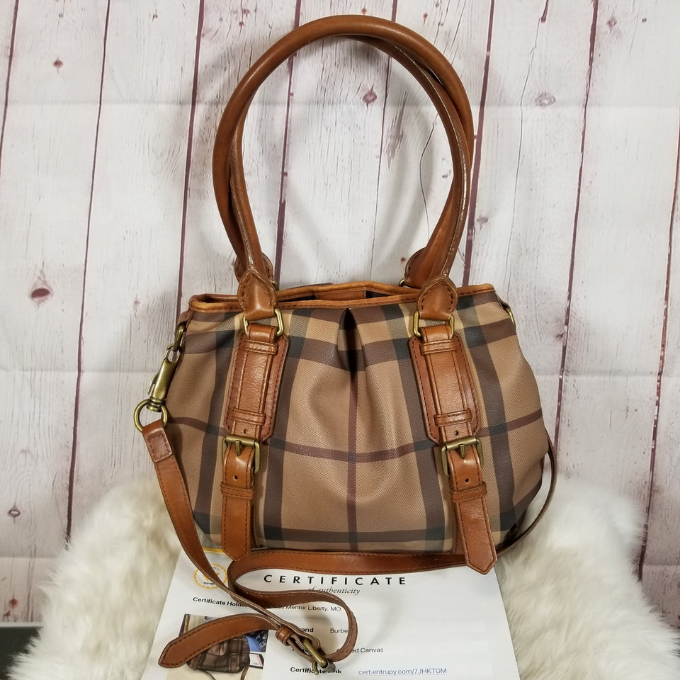 Handbag Designer By Burberry  Size: Medium