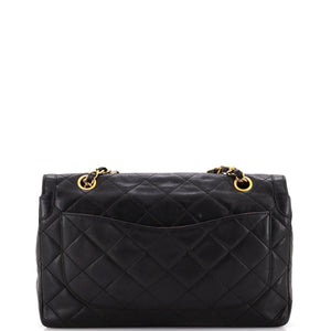 Vintage Two Tone CC Flap Bag Quilted Lambskin Medium
