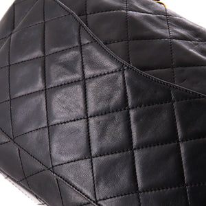 Vintage Two Tone CC Flap Bag Quilted Lambskin Medium
