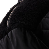 Coco Neige Shopping Tote Shearling with Quilted Nylon and Calfskin Large